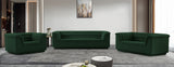 Cascade Green Boucle Fabric Sofa 191Green-S Meridian Furniture