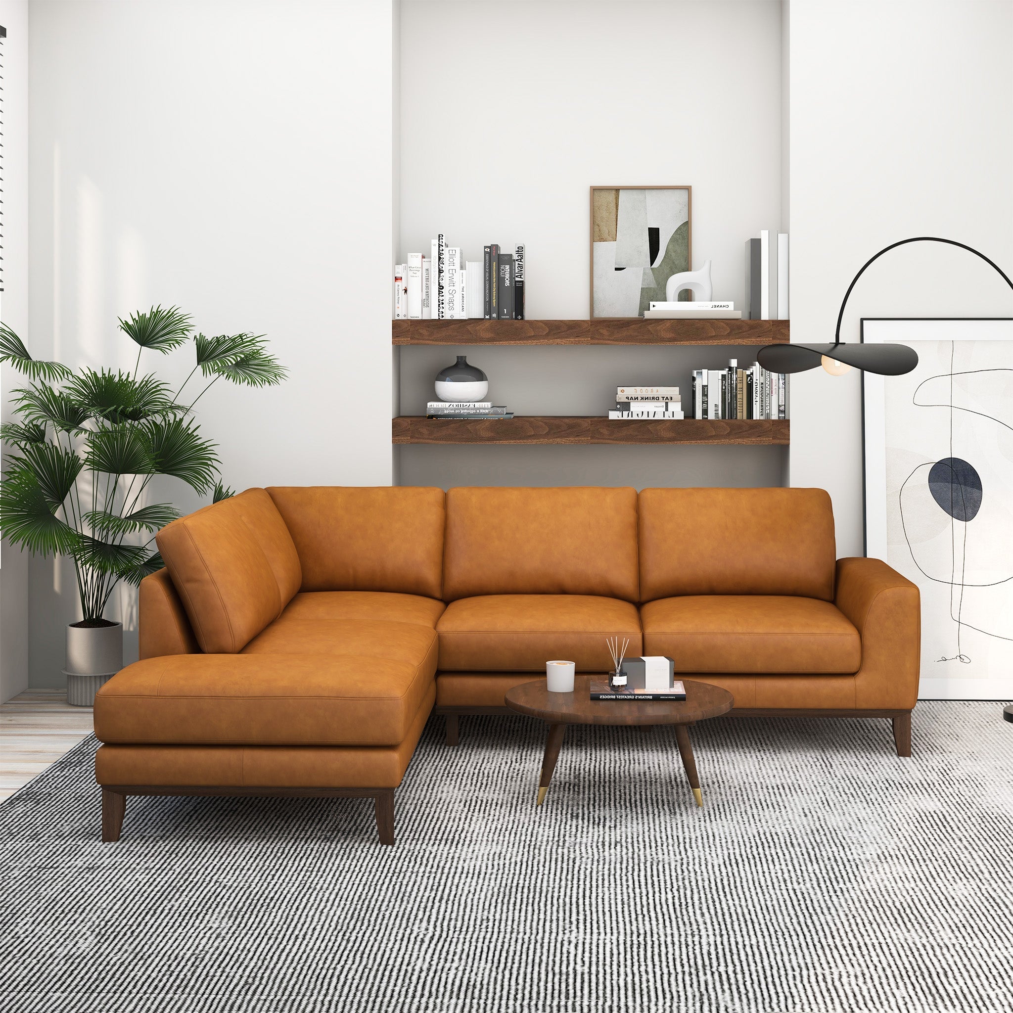 English Elm London Sectional Sofa