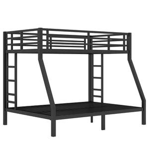 English Elm Metal Twin Over Full Bunk Bed For Teens And Adults - Durable, Space-Saving, Noise-Reducing Design! W1580P368409