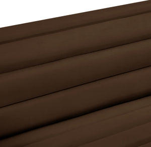 Cascade Brown Velvet Fabric Sofa 192Brown-S Meridian Furniture