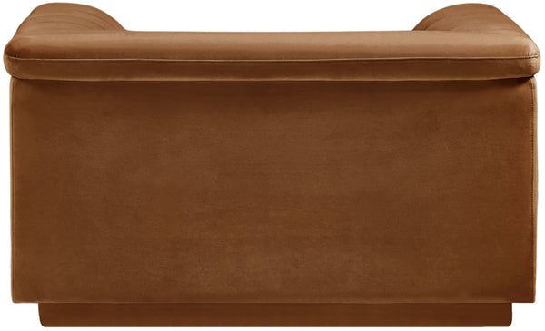 Cascade Saddle Velvet Fabric Chair 192Saddle-C Meridian Furniture