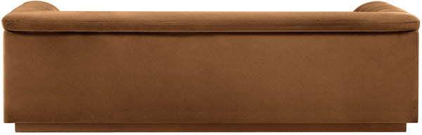 Cascade Saddle Velvet Fabric Sofa 192Saddle-S Meridian Furniture