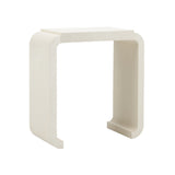 Notched Waterfall Console White/Cream 193078 Wildwood