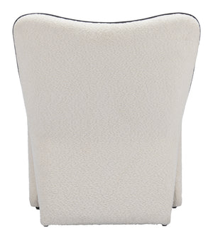 Novo Accent Chair Ivory 110201 Zuo Modern