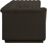 Cascade Brown Boucle Fabric Modular Sofa 193Brown-S119 Meridian Furniture