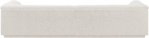 Cascade Cream Boucle Fabric Modular Sofa 193Cream-S119 Meridian Furniture