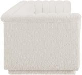 Cascade Cream Boucle Fabric Modular Sofa 193Cream-S119 Meridian Furniture