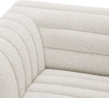 Cascade Cream Boucle Fabric Modular Sofa 193Cream-S119 Meridian Furniture