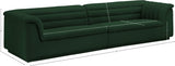 Cascade Green Boucle Fabric Modular Sofa 193Green-S119 Meridian Furniture