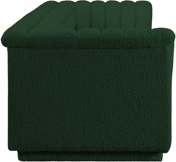 Cascade Green Boucle Fabric Modular Sofa 193Green-S119 Meridian Furniture