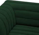 Cascade Green Boucle Fabric Modular Sofa 193Green-S119 Meridian Furniture