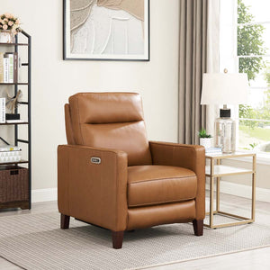 English Elm Ashby Zero Gravity Recliner with Power Headrest, Modern Chic Track Arms, Ultimate Deep Relaxation B2705P331896