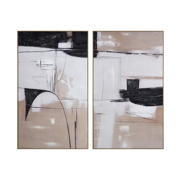 Crestview Collection Oak Lines - Elegant Wall Decor By Crestview - Stylish Home Accent For Modern Interiors, China-made   Cvtop3408