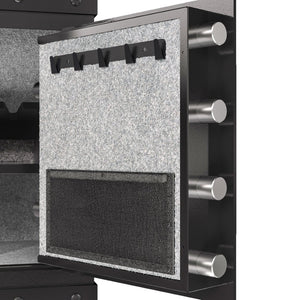 English Elm Three-Lock Large Steel Digital Safe With Biometric Access, Emergency Options & Robust Security Features W396P307320-GIGA