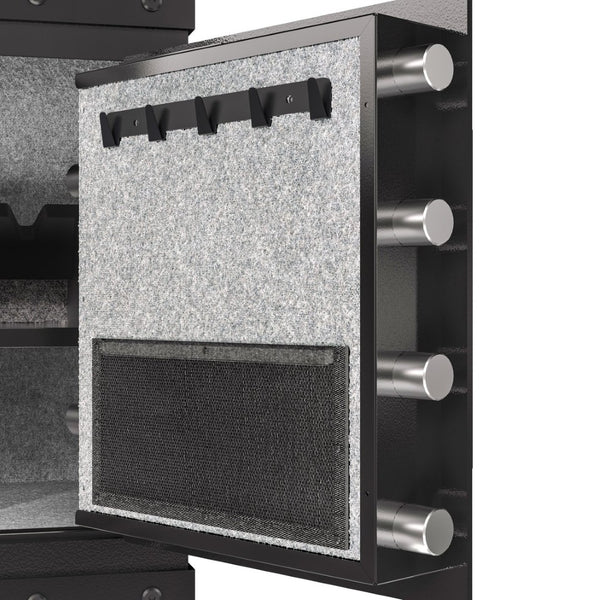 English Elm Three-Lock Large Steel Digital Safe With Biometric Access, Emergency Options & Robust Security Features W396P307320-GIGA