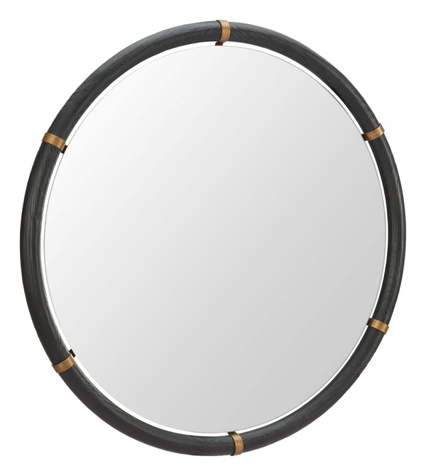 Zuo Modern Brile Mirror - Modern Black Finish Fir Wood & Glass Design For Stylish Hospitality Spaces Black Fir Wood,Glass 110722-zuo-modern