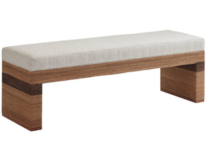 Lexington Tommy Bahama Home Rosemead Bed Bench - Elegant Palm Desert Collection With Luxurious Mid-century Modern Design  Wood 1946-25-40