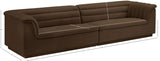 Cascade Brown Velvet Fabric Modular Sofa 194Brown-S119 Meridian Furniture