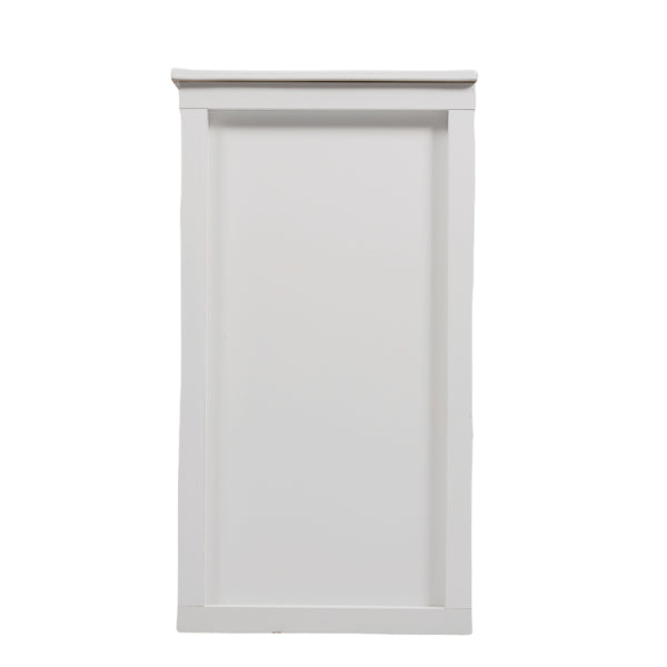 English Elm Christopher Knight Home® - 60" Double Sinks Bathroom Vanity Set with Two Ceramic Basins, Soft-Close Drawers, Sleek Handle-Free Design White N817P280550W