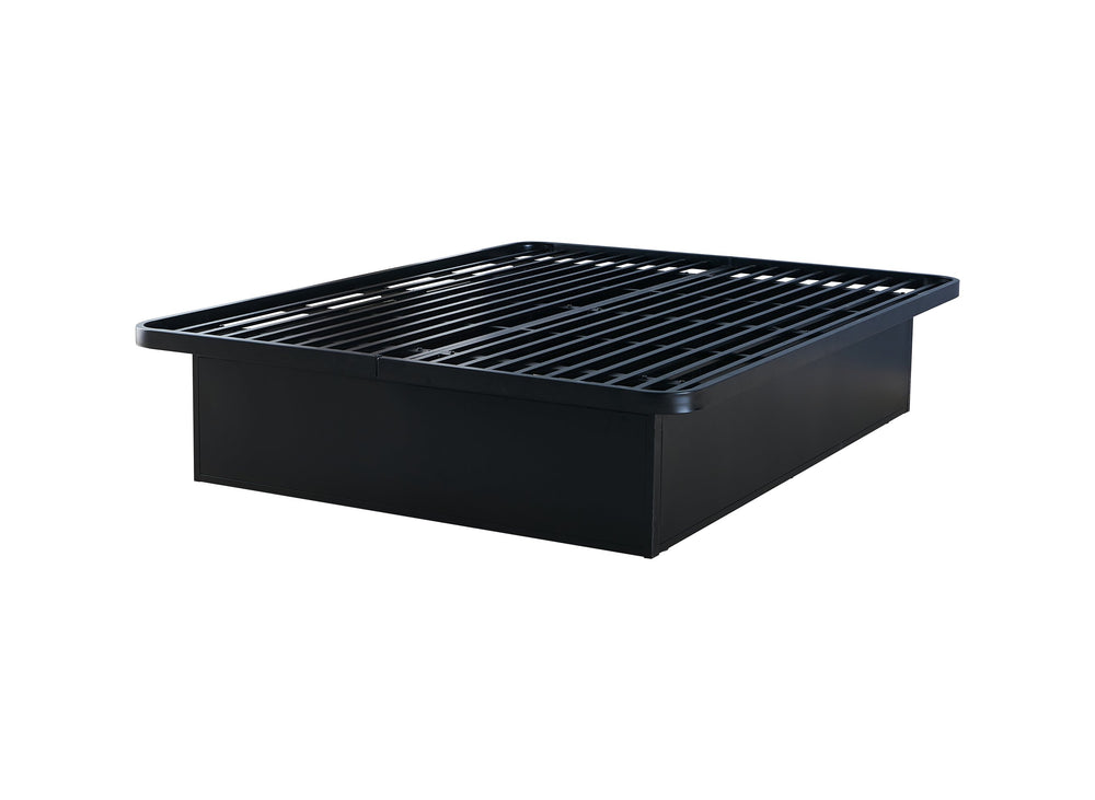 English Elm Modern Full/Queen/King Metal Bed Base 16" High – Heavy-Duty Platform Frame, Stylish Durable Support B009P207836
