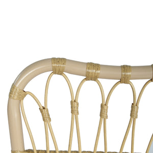 English Elm Christopher Knight Home® - Outdoor Hand-Woven PE Rattan Patio Dining Chairs Set of 2 with Iron Frame 400lb Capacity, No Assembly Required Natural N762P236148N