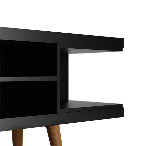 Utopia 53.14 TV Stand in Black 19653 Manhattan Comfort