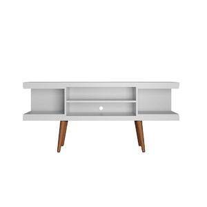Utopia 53.14 TV Stand in White Matte 19654 Manhattan Comfort