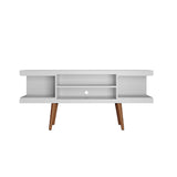 Manhattan Comfort Utopia Mid-Century Modern TV Stand White Matte 19654