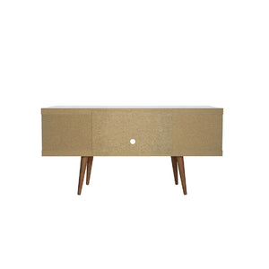 Utopia 53.14 TV Stand in White Matte 19654 Manhattan Comfort