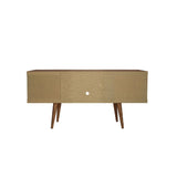 Manhattan Comfort Utopia Mid-Century Modern TV Stand Maple Cream 19655