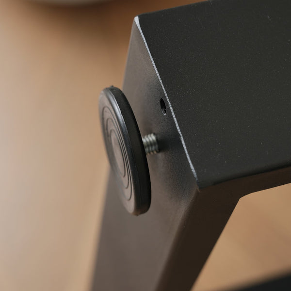 English Elm 59" Farmhouse Dining Bench with Metal Legs, 59x15.75" Sturdy Entryway Seat 250lb Capacity, Easy Assembly N752P293752P