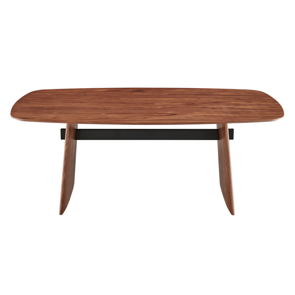 EuroStyle Folke 79" Table Walnut 19730WAL-KIT