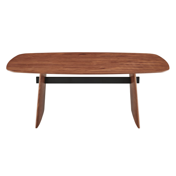 EuroStyle Folke 79" Table Walnut 19730WAL-KIT