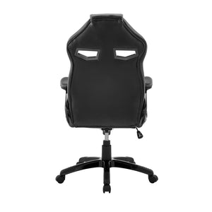 English Elm Aspect Racing Style Gaming Chair Faux Leather Mesh High Back with Lumbar Pillow B2736P464851