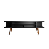 Manhattan Comfort Utopia Mid-Century Modern TV Stand Black 19753