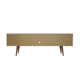 Manhattan Comfort Utopia Mid-Century Modern TV Stand White Matte 19754