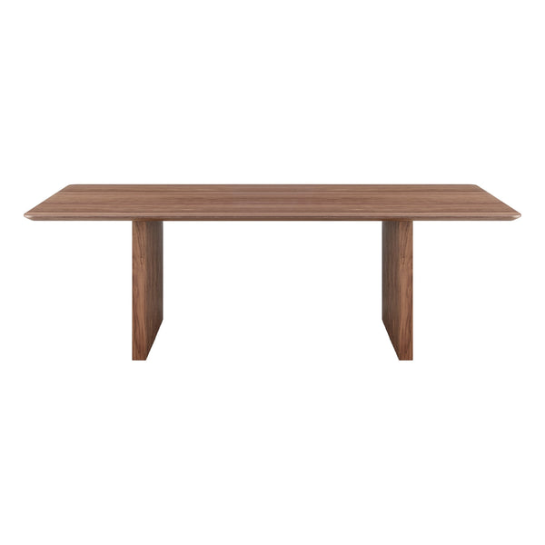 Caden 95" Rectangle Table in Walnut - Elegant Design, Durable Craftsmanship, Seats 8 Comfortably