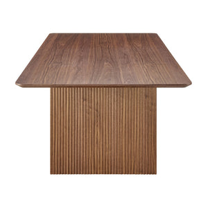 Caden 95" Rectangle Table in Walnut - Elegant Design, Durable Craftsmanship, Seats 8 Comfortably