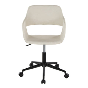 English Elm Contemporary Sculpted Low Back Task Chair with Chrome Base for Home Office B202P223917