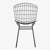 Manhattan Comfort Madeline Modern Chair Black and White 197AMC4