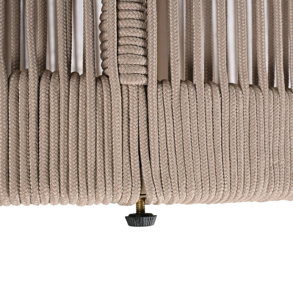 English Elm Christopher Knight Home® - Outdoor Rattan Rope & Acacia Wood Side Table - Stylish Patio Accent For Garden, Balcony & More! N770P298633B