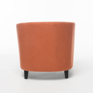 English Elm Christopher Knight Home® - PLAZA Club Chair with Plush Upholstery and Mid-Century Profile — Cozy, Stylish Accent Seat for Living Rooms Orange 31 L x 29.25 W x 26.25 H 46619.00FORG