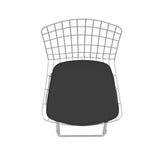 Manhattan Comfort Madeline Modern Barstool Silver and Black 198AMC1