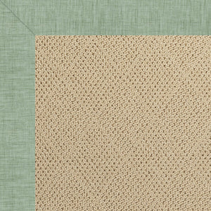 Capel Rugs Creative Concepts - Customizable Indoor & Outdoor Rugs With Fade And Stain Resistance For Unique Style Rave Spearmint 100% Olefin Base,Single Border 1990gs0400221