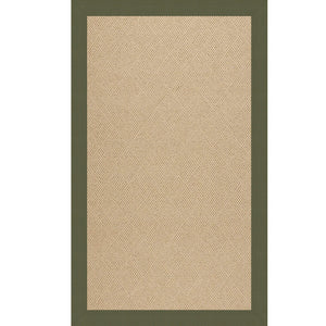 Capel Rugs Creative Concepts - Customizable Indoor & Outdoor Rugs With Fade And Stain Resistance For Unique Style Classic Sage 100% Olefin Base,Single Border 1990rs07091000222