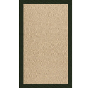 Capel Rugs Creative Concepts - Customizable Indoor & Outdoor Rugs With Fade And Stain Resistance For Unique Style Canvas Fern 100% Olefin Base,Single Border 1990rs00240036274