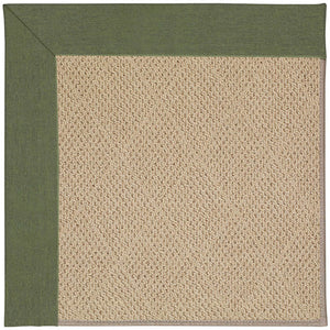 Capel Rugs Creative Concepts - Customizable Indoor & Outdoor Rugs With Fade And Stain Resistance For Unique Style Canvas Fern 100% Olefin Base,Single Border 1990rs00240036274