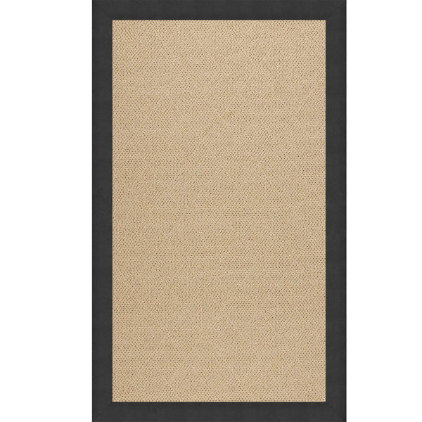 Capel Rugs Creative Concepts - Customizable Indoor & Outdoor Rugs With Fade And Stain Resistance For Unique Style Classic Black 100% Olefin Base,Single Border 1990rs07091000312