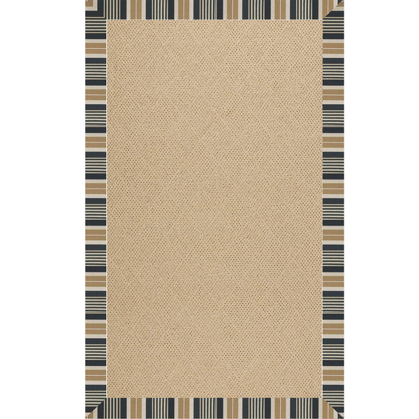 Capel Rugs Creative Concepts - Customizable Indoor & Outdoor Rugs With Fade And Stain Resistance For Unique Style Long Hill Ebony 100% Olefin Base,Single Border 1990rs07090709340