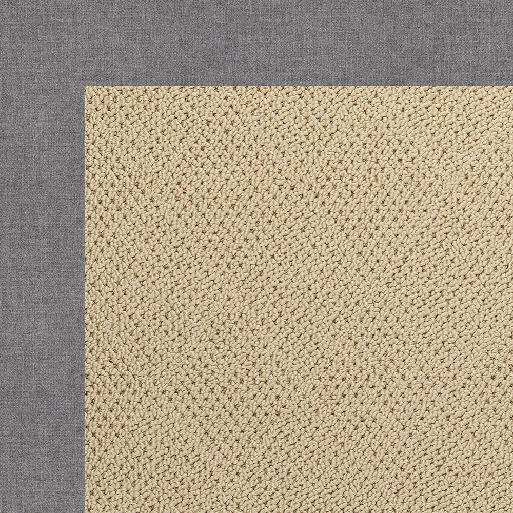 Capel Rugs Creative Concepts - Customizable Indoor & Outdoor Rugs With Fade And Stain Resistance For Unique Style Canvas Slate 100% Olefin Base,Single Border 1990rs04000600372